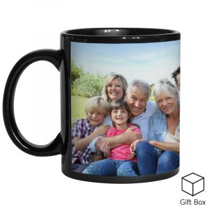 Black Panel Mug