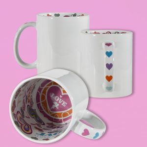 Printed Inner White Mugs