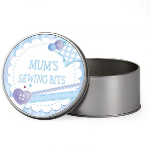 Round Metal Tin